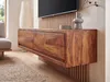 FineBuy Mobile basso sospeso in legno massello di sheesham Anteprima dell’immagine prodotto 5