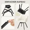 Yaheetech Esszimmerstuhl mit Armlehnen & Rückenlehne, 360° Produktbild-Vorschau 8
