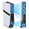 4 Kühllüfter, PS5 Pro Zubehörlüfter mit USB 3.0, Leise und Produktbild-Vorschau 1