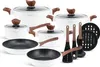 EDENBERG EB-5622 15-teiliges Kochgeschirr-Set Produktbild-Vorschau 1