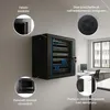 Extralink Armadio a rack 4U 600x600 nero montato a parete Anteprima dell’immagine prodotto 2