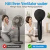 Ventilator Abdeckung für Standventilator, Staubschutz Produktbild-Vorschau 4