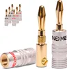 Bananenstecker 4mm vergoldet 8x Stecker NEXMEX Produktbild-Vorschau 1