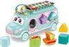 Bavytoy Puzzlespiel Bus mit Xylophon - blau Produktbild-Vorschau 1