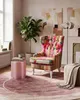 BELIANI Ohrensessel Bunt Hauptfarbe Fuchsia Patchwork Produktbild-Vorschau 2
