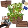MODO24 Hochbeet Holz, Pflanzkasten, Massivholz, Kiefer, Produktbild-Vorschau 1