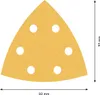 EXPERT C470 Schleifblatt, 93x93mm, K120, 6 Löcher, 50-tlg. Produktbild-Vorschau 3