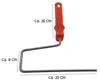 Malířský držák 25 cm+fasádní náhradní váleček, silně Náhled obrázku produktu 3