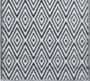 vidaXL Tappeto per esterni ARAKIL Bianco e nero 160x230 cm Anteprima dell’immagine prodotto 4