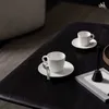 Piattino da caffè Villeroy & Boch Manufacture Rock - Bianco Anteprima dell’immagine prodotto 2
