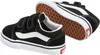 A pair of black and white Vans Old Skool V sneakers for children. Voir les images du produit