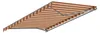 Spettmann STAR FIX Gelenkarmmarkise Manuell Kurbel 300x250 Produktbild-Vorschau 2