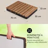 Blumfeldt Sumatra Breeze Square zahradní sprcha WPC hliník Náhled obrázku produktu 6