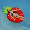 Aufblasbare Erdbeere 185x130 cm Produktbild-Vorschau 3