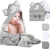 Serviette à capuche pour bébé Momcozy Voir les images du produit 2