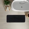 Tapis de bain Tapis de bain Tapis de douche Noir avec Voir les images du produit 4