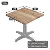 JAMAIKA | Bistro Außen Tischplatte | B:T 70 x 70 cm | Produktbild-Vorschau 2