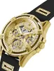 Guess Damen Multifunkion Armbanduhr Queen schwarz, gold 40 Produktbild-Vorschau 14