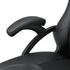 Close-up shot of the armrests of a black chair. Náhled obrázku produktu