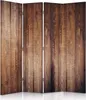 Paravent - Raumteiler Wood Effect - Dekorativer Raumtrenner Produktbild-Vorschau 1