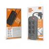 LDNIO SE6403 Vcensobn zsuvka s 6 zsuvkami, 4x USB, svteln Náhled obrázku produktu 13