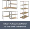 Juskys Lagerregal Basic 2er Set 180x90x40 cm - max. 1750 kg Produktbild-Vorschau 10