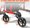 SucceBuy 2-v-1 rolátor a transportná stolička pre seniorov, Náhľad obrázku produktu 5