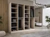 Kleiderschrank, Sandbeige, 2 x 100 x 200 x 51 cm Produktbild-Vorschau 4
