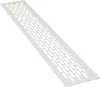 2 x  sossai Aluminium Lüftungsgitter 48 x 8cm in Weiß Produktbild-Vorschau 1