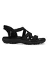 Skechers Slip-Ins: Reggae Slim  Sandalen Plat - Zwart - Voir les images du produit 45