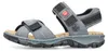 Rieker Damen Trekkingsandalen blaugrau, Damen:39 EU Produktbild-Vorschau 35