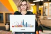 MuchoWow® Laptop Aufkleber Sticker Cover London - England - Produktbild-Vorschau 5