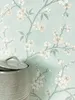 NEWROOM Tapete Hope 1 Blau Vliestapete - Floral Blumen Produktbild-Vorschau 1