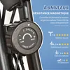 HOMCOM Vélo d'appartement pliable, vélo d'exercice, home Voir les images du produit 6