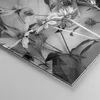 Bilder auf glas - Einteilig - Blumen Schwarzweiß Fotografie Produktbild-Vorschau 5