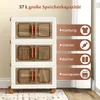 COSTWAY 57 L Boîtes de rangement pliables avec couvercles, Voir les images du produit 6