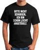 Herren T-Shirt Bitte nicht schupsen ich bin schon leicht Produktbild-Vorschau 2