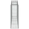 Gabionen mit Hochbogen 6 Stk. 300x50x140/160cm Verzinktes Produktbild-Vorschau 5