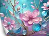 Vlies fototapete Farbige Blumen Glamour Abstraktion 350x245 Produktbild-Vorschau 1