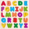 Puzzle ABC - lettere alla lavagna Anteprima dell’immagine prodotto 1