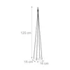 Relaxdays Supporto per rampicanti Obelisco, set da 2 pezzi, Anteprima dell’immagine prodotto 4
