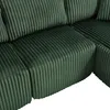 Modulares Sofa Set mit Chaiselongue & 2-Sitzer, weicher Produktbild-Vorschau 14
