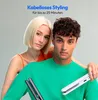 A man and a woman posing with hair straighteners. Produktbild-Vorschau