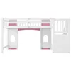 Flieks Lit superposé 90x200cm avec escalier de rangement, Voir les images du produit 9