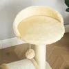 PawHut Kratzbaum Katzenbaum mit Spielbällen Katzenkratzbaum Produktbild-Vorschau 9