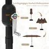 COSTWAY podwójny parasol 400x 200cm, parasol ogrodowy z Podgląd zdjęcia produktu 6