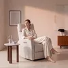 CHITA Elektrischer Relaxsessel, Echtleder, 270° drehbar, Produktbild-Vorschau 10