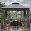 FCH Pavillon Terrassenpavillon Gartenpavillon 3x3m mit Produktbild-Vorschau 10