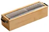 KESPER Parmesanreibe mit Behälter, Bambus, 25 x 6,2 x 5,6 Produktbild-Vorschau 1