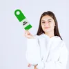 Bitte klopfen - Bitte nicht stören Türhänger in Grün und Produktbild-Vorschau 4